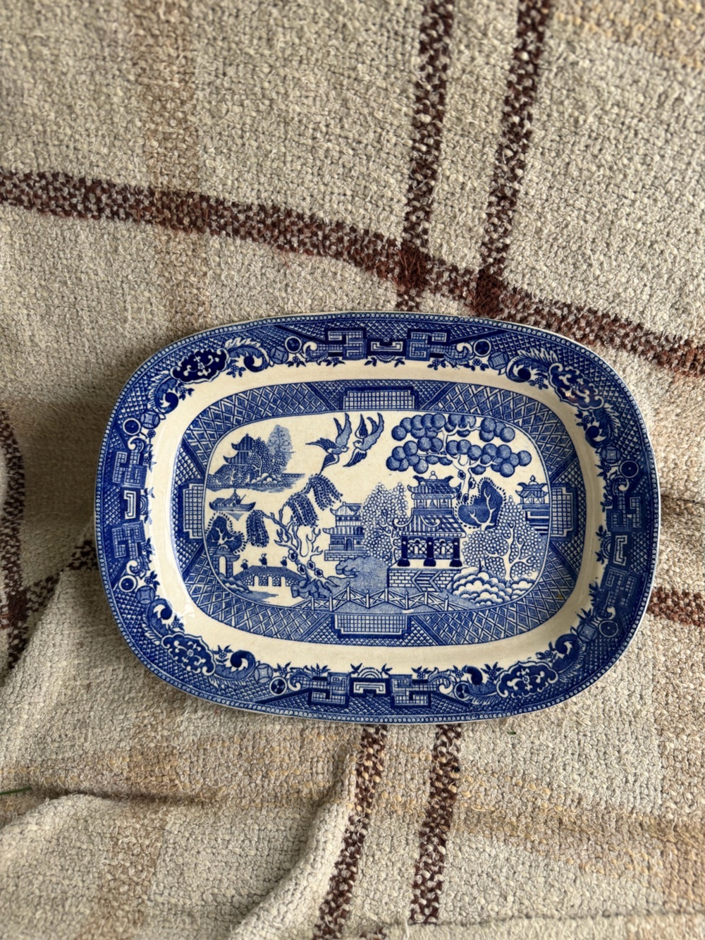 Bennett Blue Willow Small Serving Plate